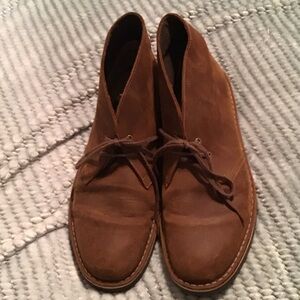 Clarks Brown Suede Chukka Boots Size 11.5
